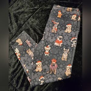 EVCR XL Christmas Dog Leggings